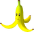 Artwork of a Banana, from Mario Kart Wii.