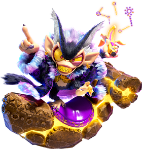 Artwork of Void Kong from Donkey Kong Bananza