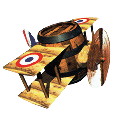 Biplane Barrel