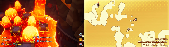 Block 26 in Heatfreeze Island from Mario & Luigi: Brothership