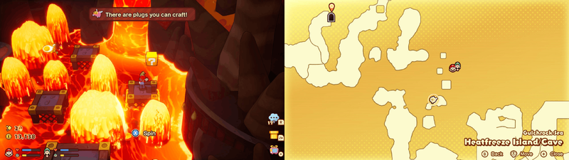 Block 26 in Heatfreeze Island from Mario & Luigi: Brothership