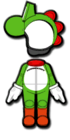 Yoshi Mii racing suit from Mario Kart 8
