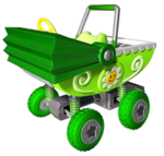The Rattle Buggy from Mario Kart: Double Dash!!