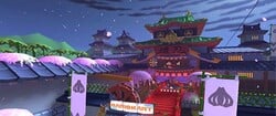 View of Ninja Hideaway in Mario Kart Tour