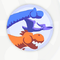 A sticker in Mario Kart World