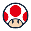 Toad's Emblem from Mario Kart World