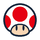Toad's Emblem from Mario Kart World