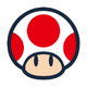 Toad's Emblem from Mario Kart World