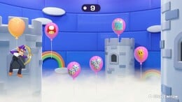 Bobbing Bow-loons in Mario Party Superstars