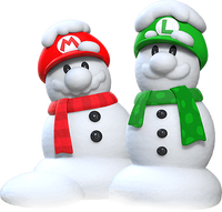Mario and Luigi Snowmen Artwork.png