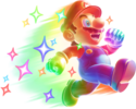 Invincible Mario's artwork from New Super Mario Bros. 2, New Super Mario Bros. U and Super Mario 3D World.