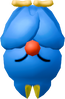 Rendered model of a roosting Swoop from New Super Mario Bros. Wii.