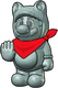 Sprite of Statue Mario, from Puzzle & Dragons: Super Mario Bros. Edition.