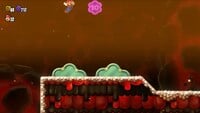 The second 10-flower coin in Expert Badge Challenge Jet Run II in Super Mario Bros. Wonder