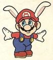 Front view of Bunny Mario