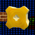 Screenshot of a gear platform from Super Mario Sunshine.