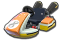 Mii's Standard Kart body from Mario Kart 8