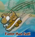 "Faster than fast!" discovery from Snurfboard Habitat in Yoshi and the Mysterious Book