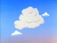 The cloud that resembles Aunt Maria
