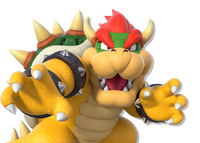 Artwork of Bowser, from Mario Portal