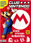 Cover of Mexico's Club Nintendo magazine for its 2007 Special Issue: an art book of of Super Mario franchise up to the most recent game: Super Paper Mario.