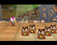 The Goomba Bros. in Paper Mario: The Thousand-Year Door