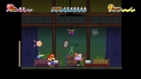 Inga's inn in the game Super Paper Mario.