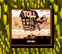 Krow as shown during the Cast of Characters in Donkey Kong Land 2