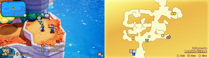 14th ? block in Rumbla Island from Mario & Luigi: Brothership