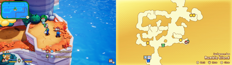 14th ? block in Rumbla Island from Mario & Luigi: Brothership