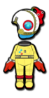 Olimar Mii racing suit from Mario Kart 8