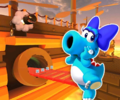 The course icon of the R variant with Birdo (Light Blue)