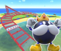 The course icon of the Trick variant with King Bob-omb