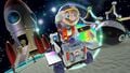 Mario (Satellaview) tricking in the Lunar Cruiser