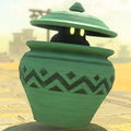 Mario Kart World (snake peeking from inside)