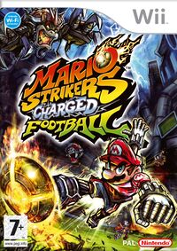 Mario Strikers Charged Football European game cover