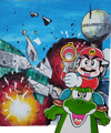 Cover artwork (Mario & Yoshi)
