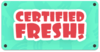 "CERTIFIED FRESH!" inscription for the Splatoon 3 trophy in the Trophy Creator application