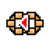 Conveyor Belt icon in Super Mario Maker 2 (Super Mario Bros. 3 style)