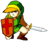 Link (The Legend of Zelda)'s Spirit sprite from Super Smash Bros. Ultimate