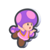 Bubble Toadette Standee from Super Mario Bros. Wonder