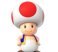 Artwork of Toad, from Mario Portal