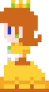 Daisy using the Bitsize Candy from Mario Party 8