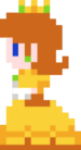 Daisy using the Bitsize Candy from Mario Party 8