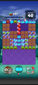 Stage 134 from Dr. Mario World