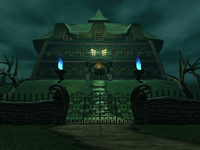 A pre-release version of Luigi's Mansion.