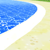 The tide in Peach Beach in Mario Kart: Double Dash!!
