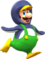 Penguin Luigi from Mario Kart Tour