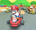 The Luigi Cup Challenge from the Mario Bros. Tour of Mario Kart Tour