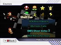 Kartless Diddy Kong glitch in Mario Kart Wii.